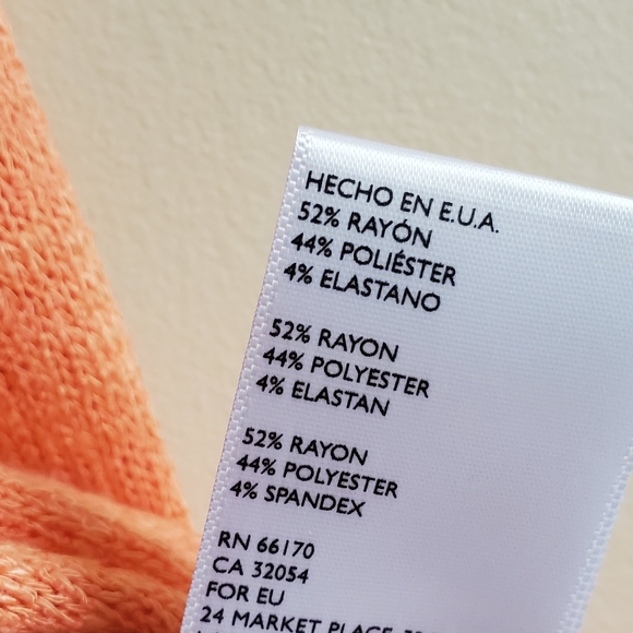 Pins & Needles peach colour sleeveless empire waist top wide armhole XS - Picture 6 of 6